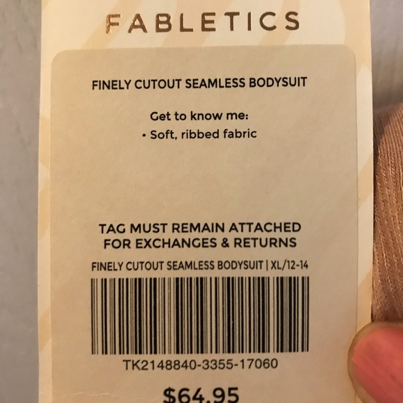 3/4 sleeve ribbed bodysuit - Picture 2 of 3